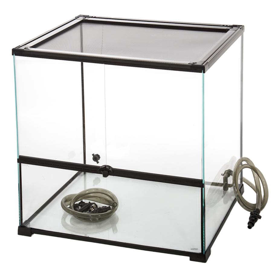 Leaf Corp 爬虫類ケージ テラスペース 60×45×60cm 穴2つあり