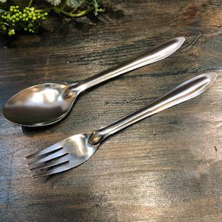 タイ製 【スプーン＆フォーク】SUS[12本] 『ZEBRA』 ステンレスレンゲ