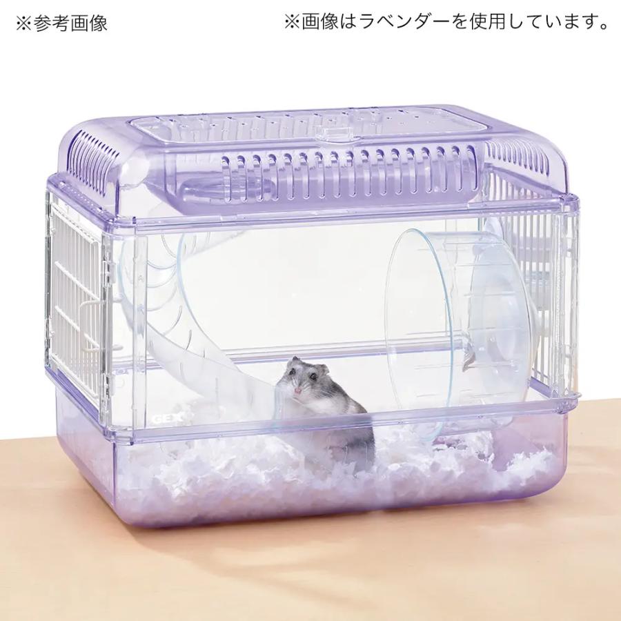 GEXハムスター用クリアケージ 付属品付(横57cm横38cm高さ40cm) GEX