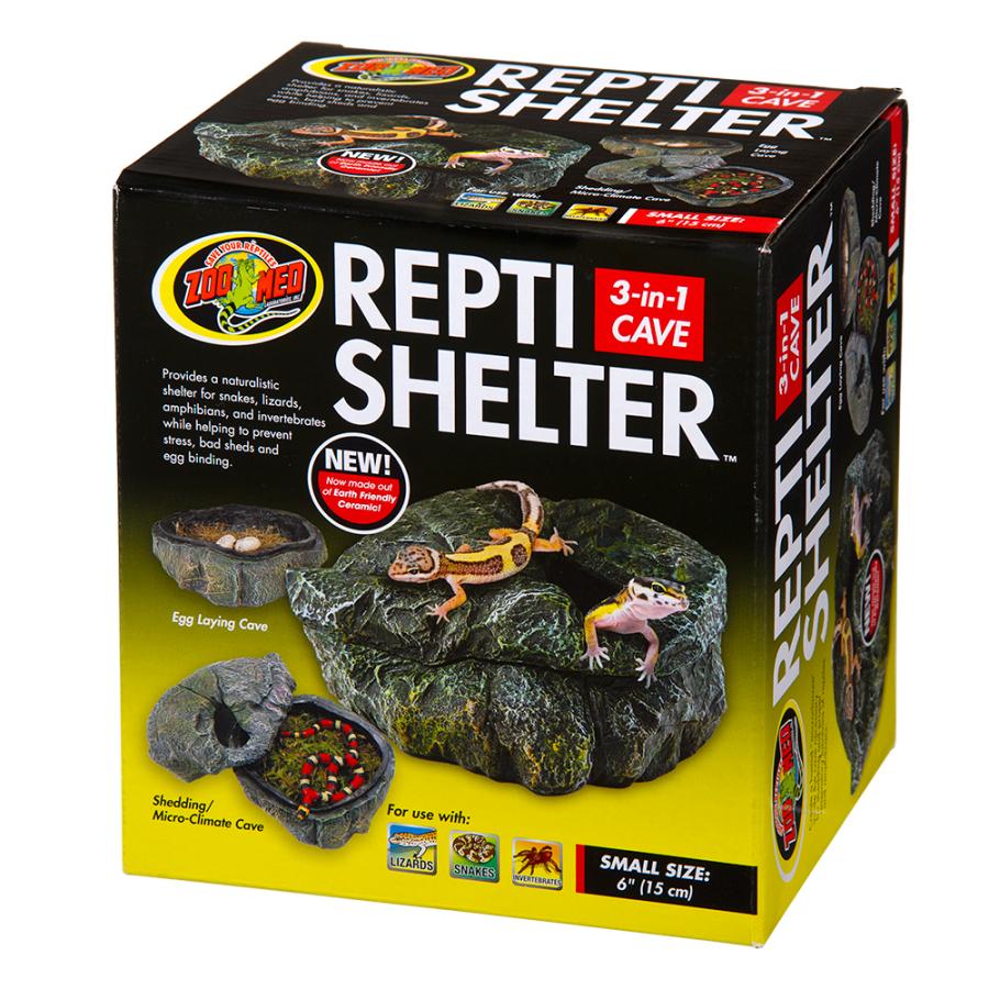 ZOOMED（ズーメッド） レプティシェルター Sサイズ 〜3in1