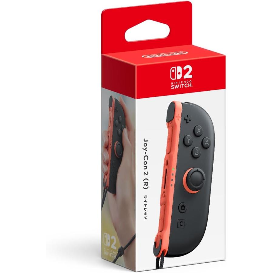 Nintendo Switch 任天堂純正品 Joy-Con 2 (R) ライトレッド : きゃらく