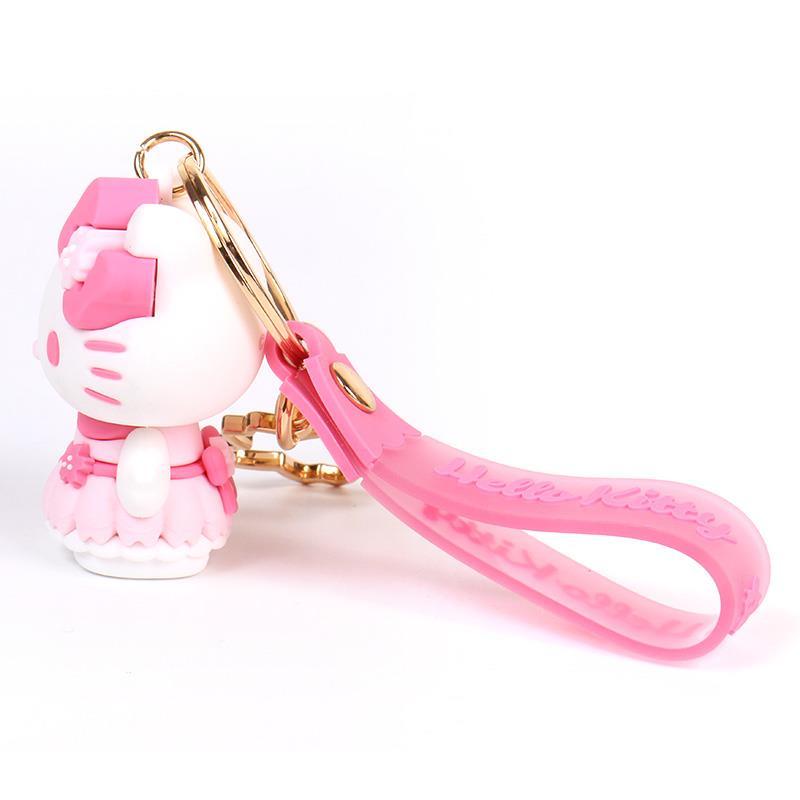 ☆レア☆キティ ピンクハローキティ 横向き PINK ストラップ 2001