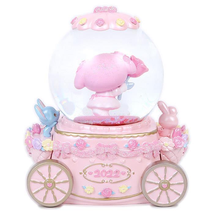 マイメロディ スノーグローブ M 光り クリスマス サンリオ sanrio