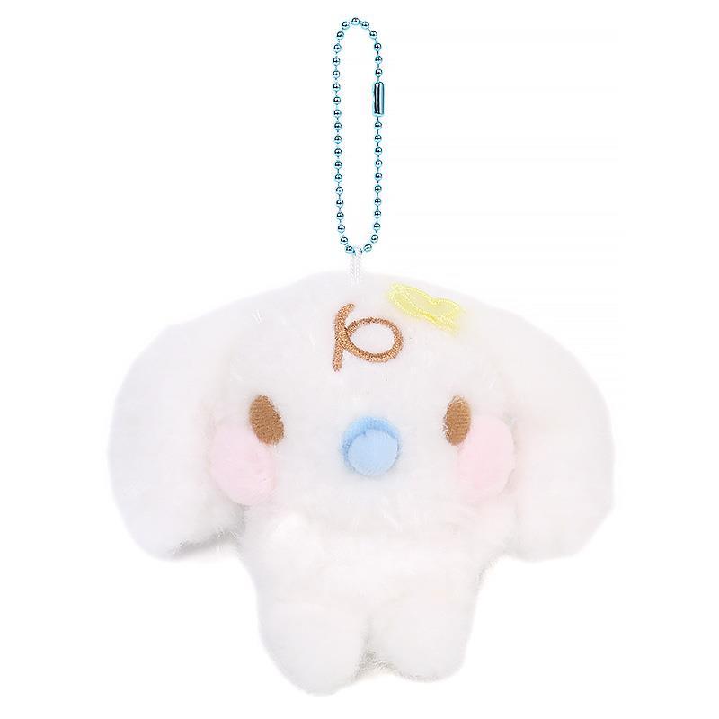 シナモロール みるく マスコットホルダー ほっぺぷにぷに サンリオ