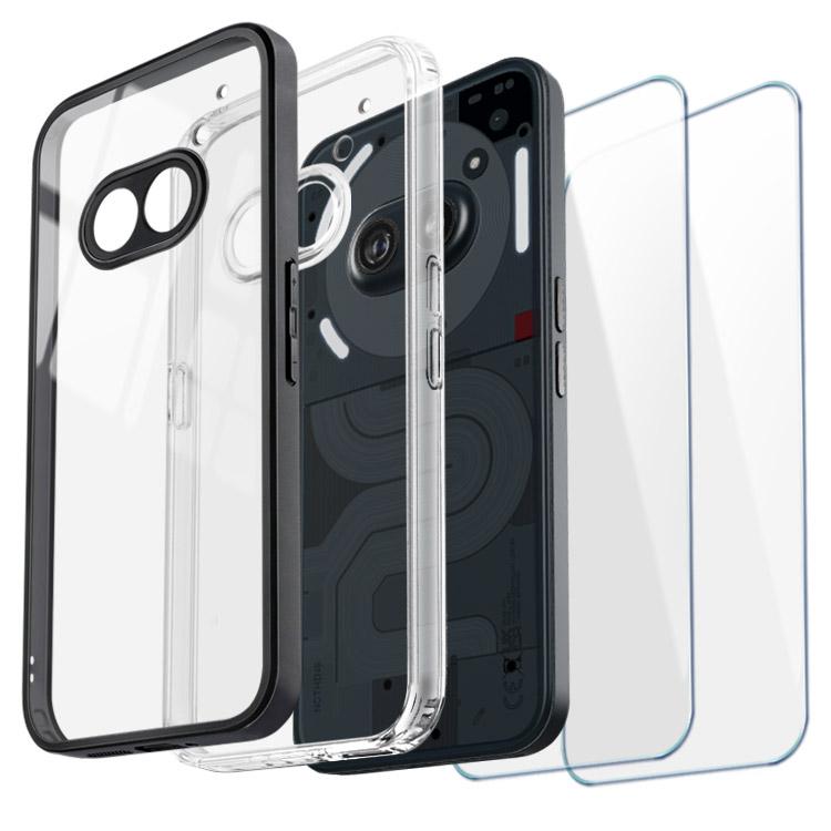 ZENIX DESIGN TECH nothing phone 2a ケース フィルム付き 2枚