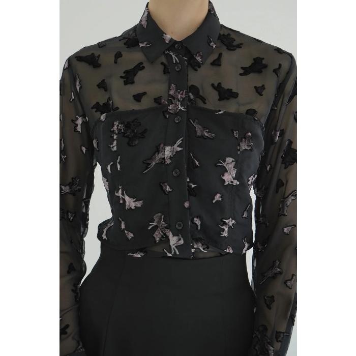 CLANE（クラネ） 正規商品 ワンピース フラワー オパール ビスチェ