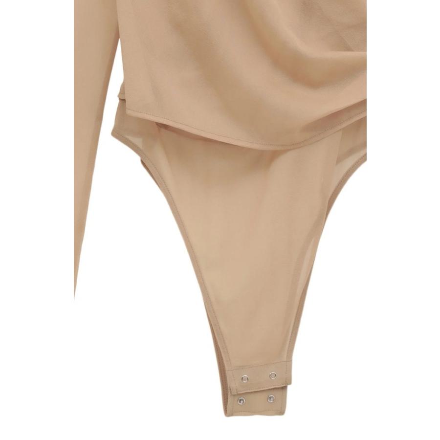 CLANE（クラネ） 正規商品 シアー ドレープ ボディ スーツ SHEER DRAPE