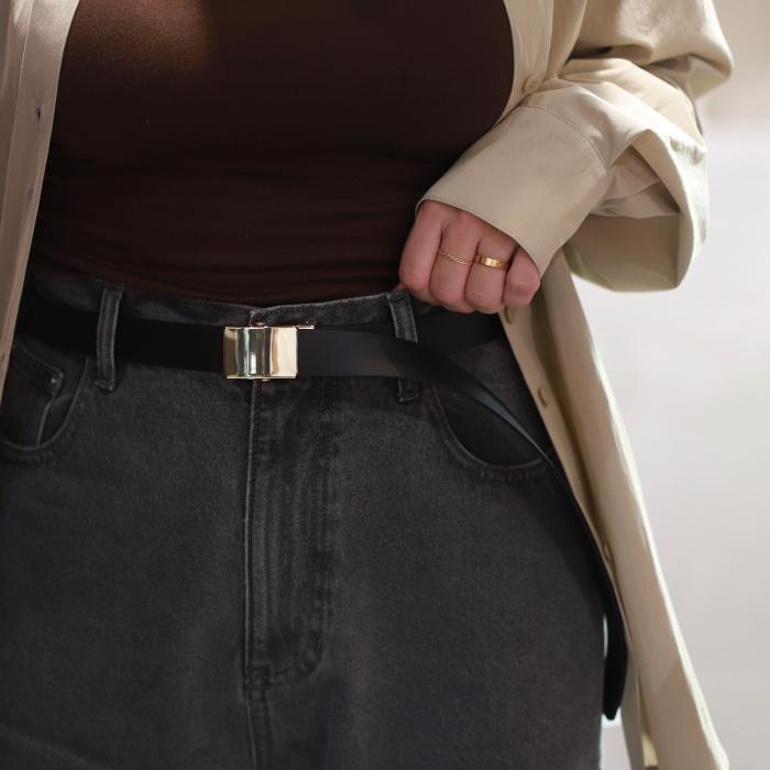 LEFIJE（レフィエ） ベルト ユニセックス レザー TRESOR ガチャベルト