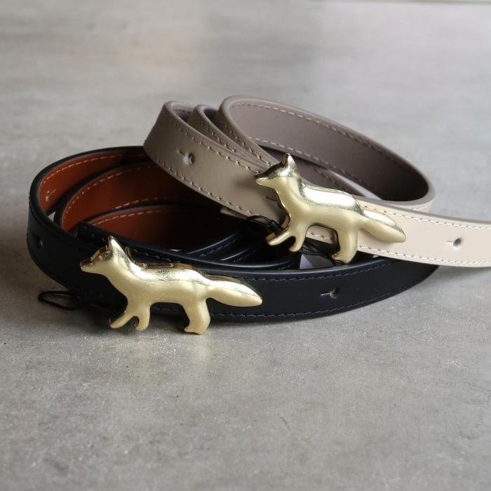 MAISON KITSUNE（メゾン キツネ） ベルト プロファイル フォックス