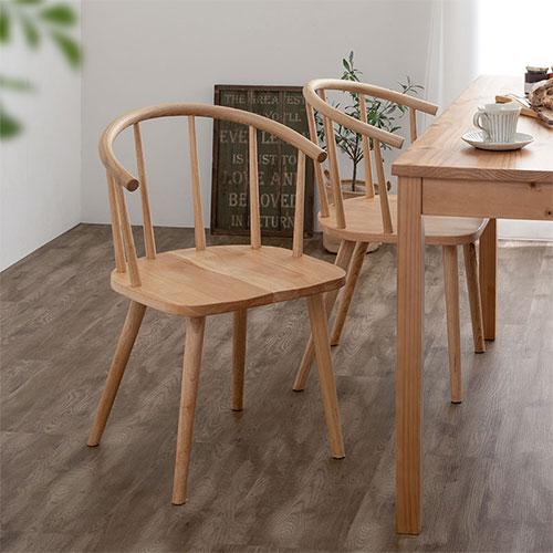 ぼん家具 ダイニングチェアー イス チェア 天然木 椅子 ウィンザー