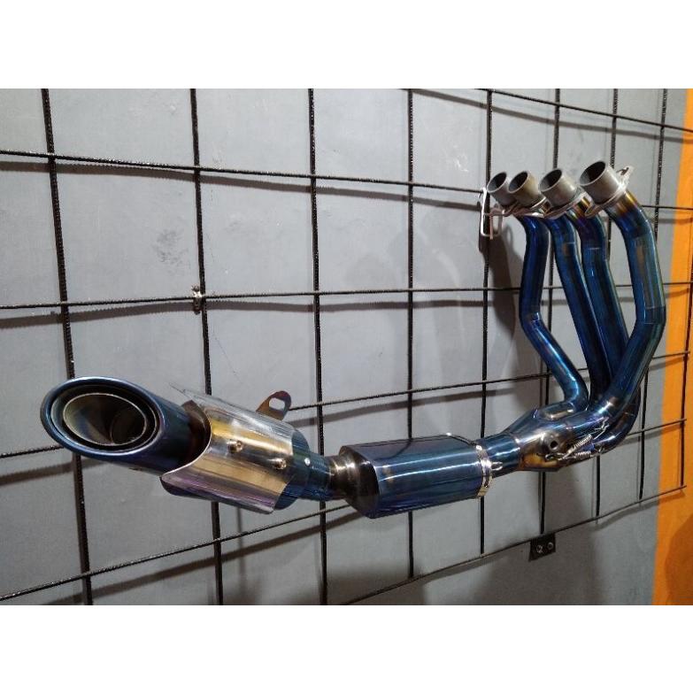 KAWASAKI ZX25R用 NINJA ショート管 ブルームーン フルシステム