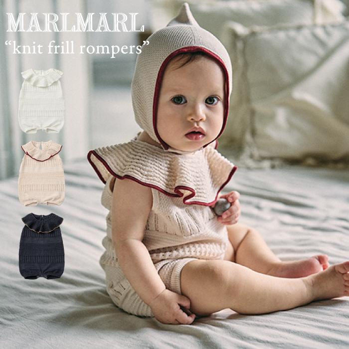 MARLMARL ニット ロンパース | マールマール knit frill rompers