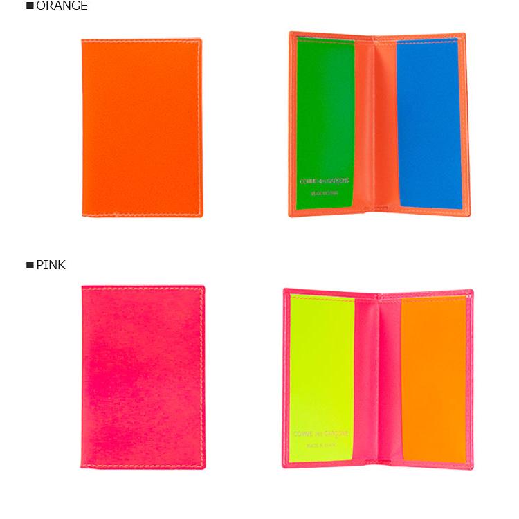 COMME des GARCONS コムデギャルソン DES カードケース SUPER FLUO