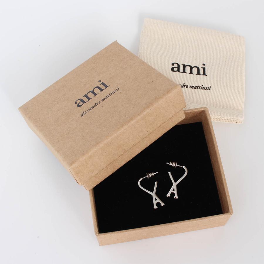 AMI Alexandre Mattiussi アミパリス AMI PARIS ピアス AMI DE COEUR