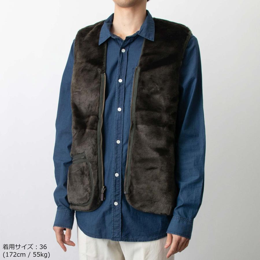 Barbour（バブアー） ライナーベスト WARM PILE WAISTCOAT/ZIP-IN