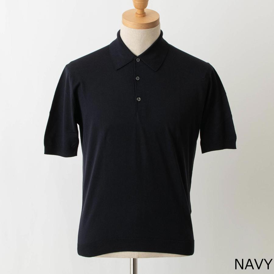 JOHN SMEDLEY（ジョンスメドレー） メンズ 半袖 ニットポロシャツ ISIS