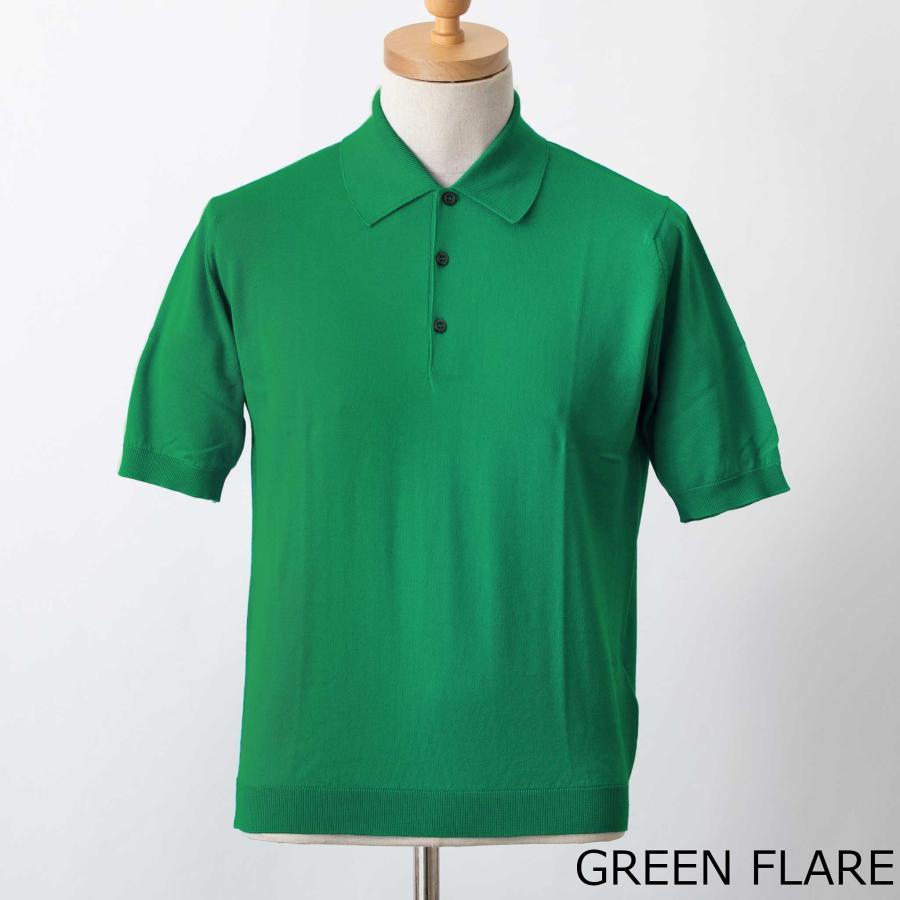 JOHN SMEDLEY（ジョンスメドレー） メンズ 半袖 ニットポロシャツ ISIS