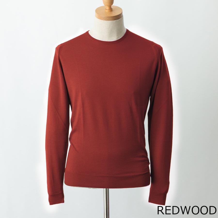 JOHN SMEDLEY（ジョンスメドレー） メンズ クルーネック長袖ニット