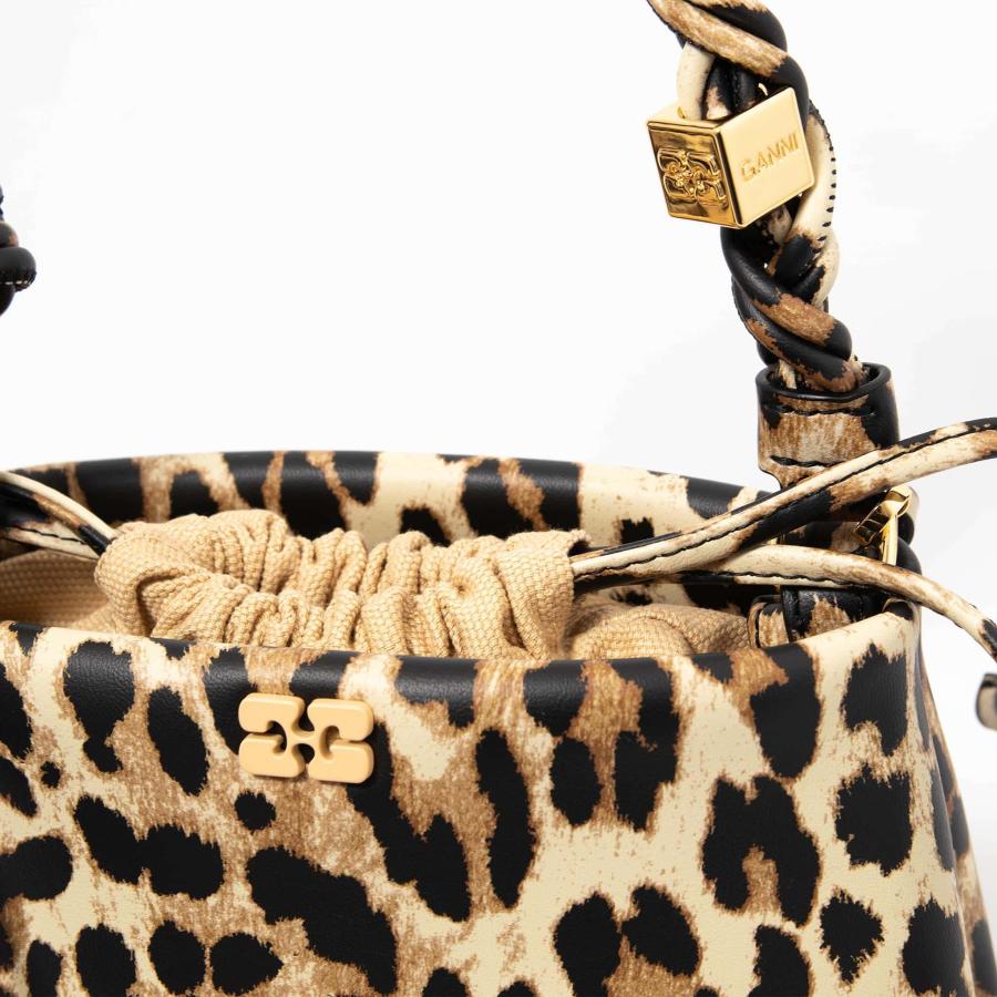 GANNI（ガニー） バッグ 2WAYハンド/ショルダーバッグ レオパード