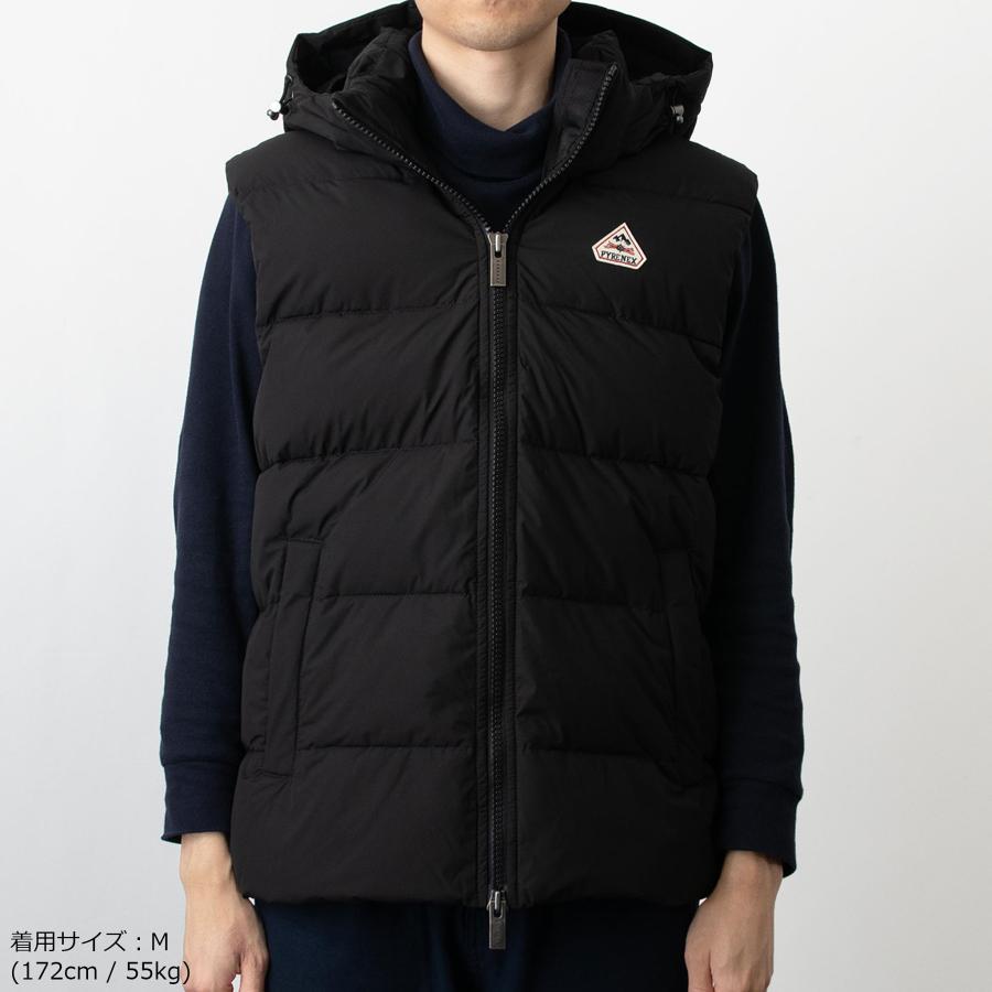 Pyrenex（ピレネックス） ダウンベスト ブラック SPOUTNIC MINI