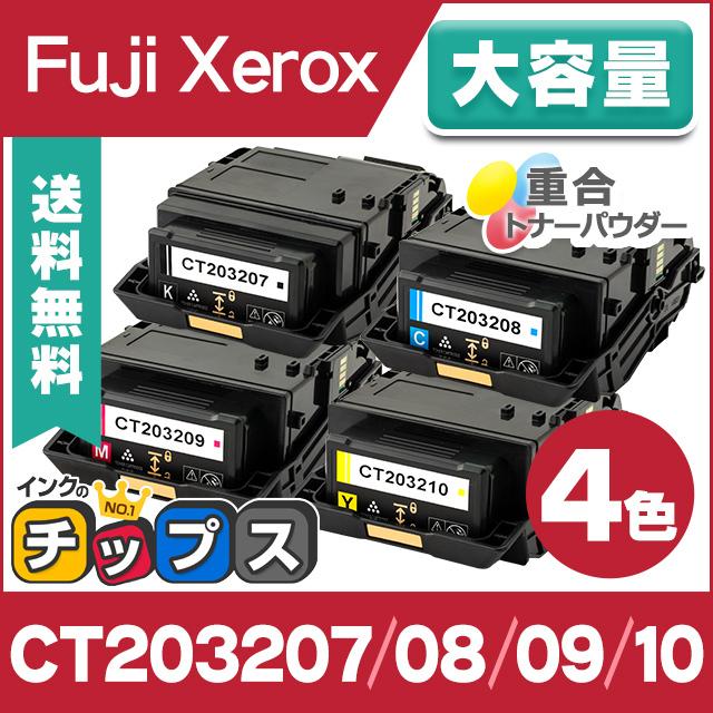 インクのチップス CT203207 〜 CT203210 富士ゼロックス トナー