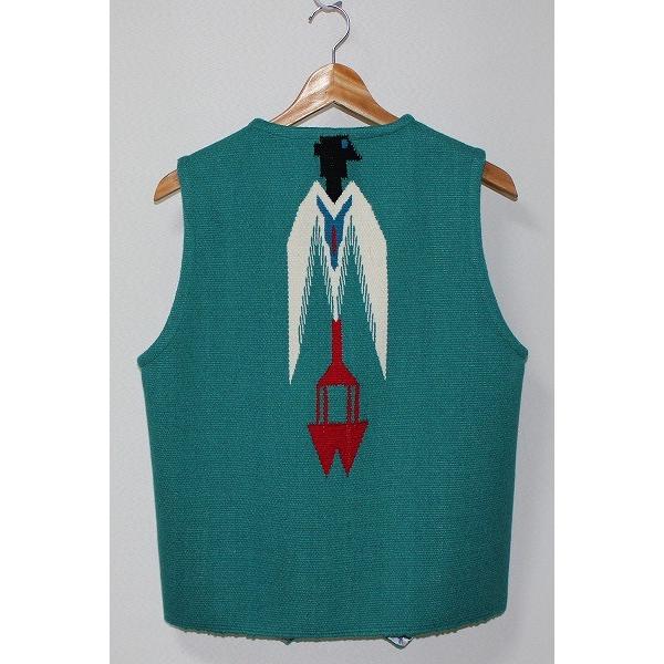 ORTEGA'S（オルテガ） チマヨベスト 40サイズ ターコイズグリーン