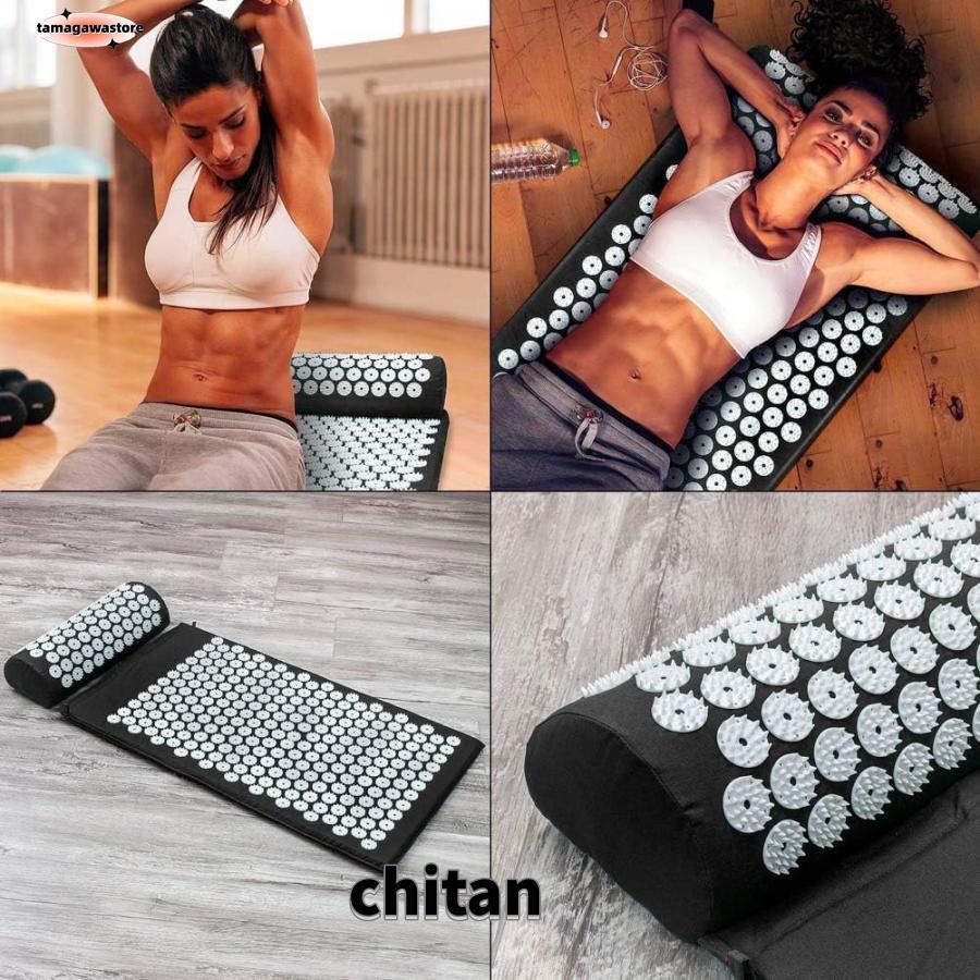 指圧スパイクマットヨガシャクティマットマッサージリラクゼーションを