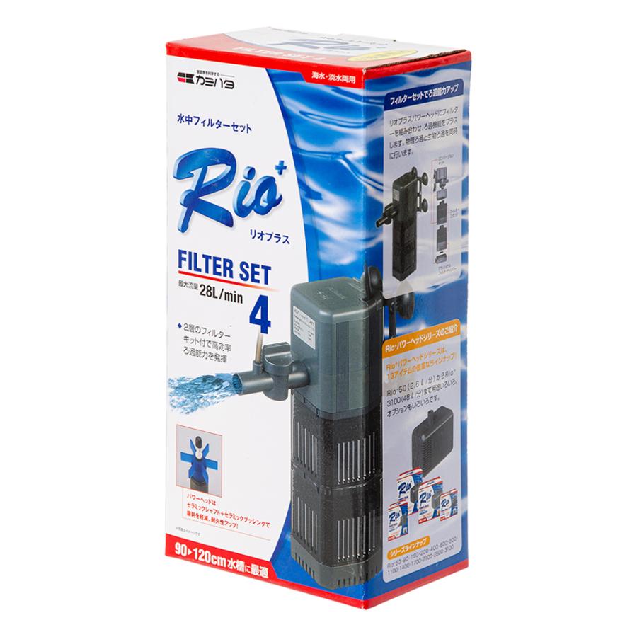 カミハタ 本体 60Hz Rio＋（リオプラス）フィルターセット4