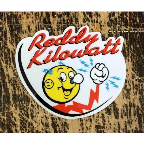 レディキロワット クリアステッカー アメリカ アドバタイジング