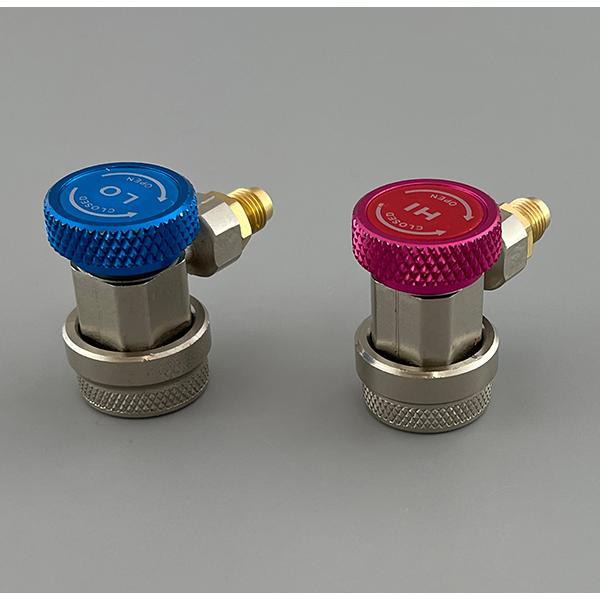 ガスチャージ R12/134a兼用 2バルブ ガスチャージャー マニュホールド