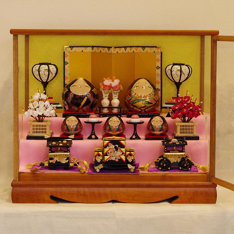 雛人形 大内ひな 2023 大内人形 大内塗工房ふるや 一点物 おひなさま