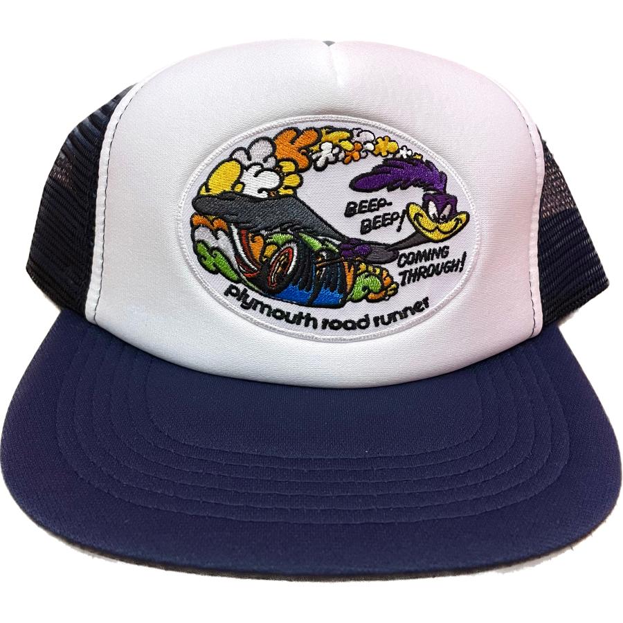 メッシュキャップ ロードランナー ネイビー トラッカーキャップ