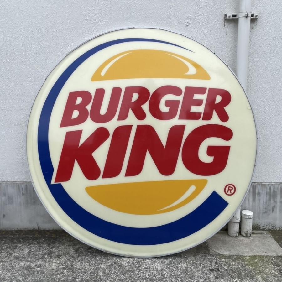 BURGER KING】 Vintage Sign バーガーキング 大型看板 / ヴィンテージ