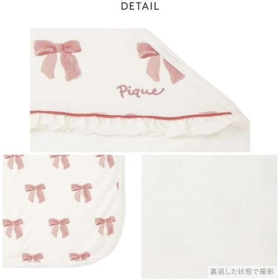 gelato pique（ジェラートピケ） ベビー リボン柄 ブランケット