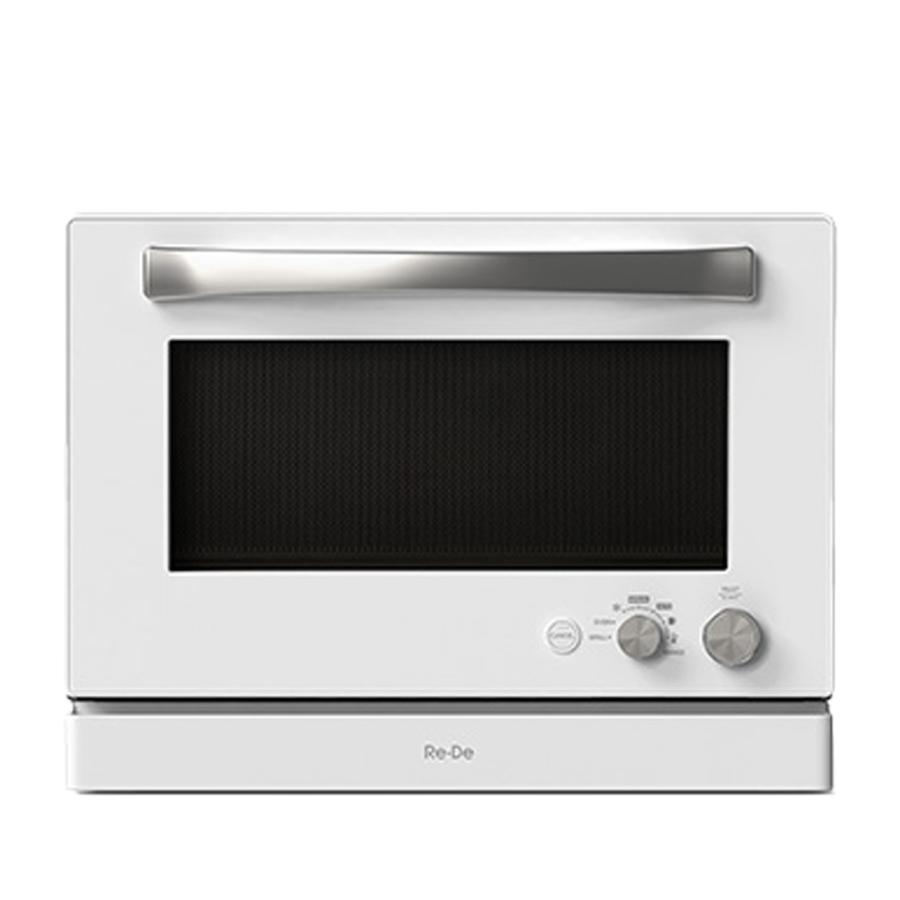 Re・De Range リデ オーブンレンジ ブラック ホワイト レシピ本付き