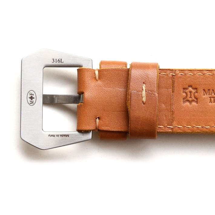 時計ベルト バンド パネライ PANERAI専用 MF 1942/ライト・ブラウン