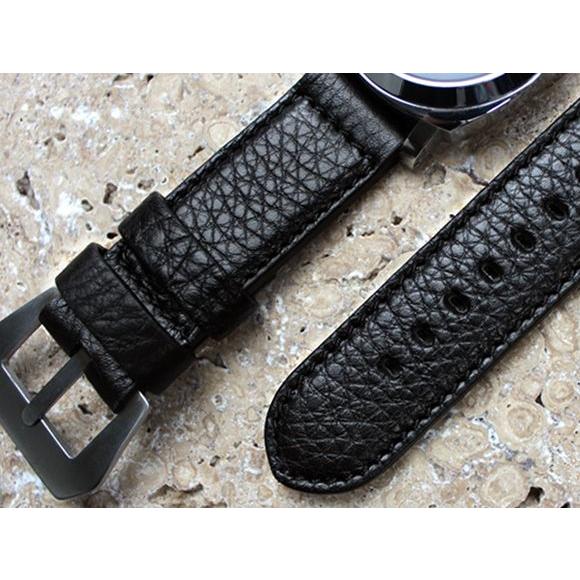 時計ベルト バンド パネライ PANERAI専用 MF 水牛 -バッファローレザー