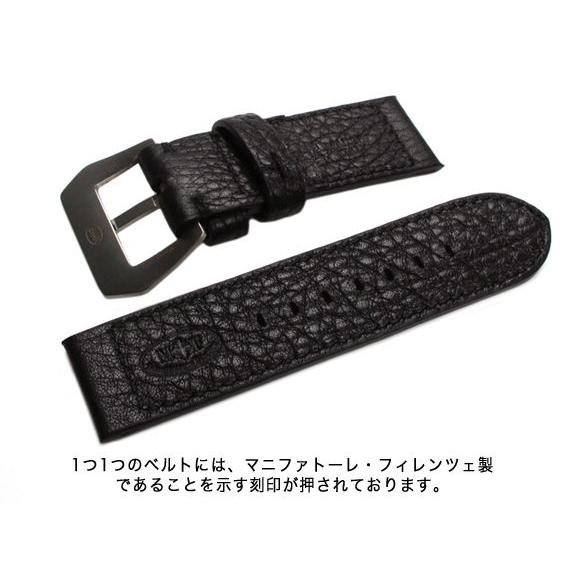 時計ベルト バンド パネライ PANERAI専用 MF 水牛 -バッファローレザー