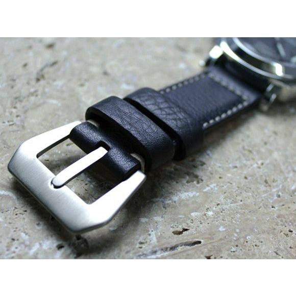 パネライ✴︎レザーベルト青カーフ 腕時計 メンズ用 イタリアン カーフ