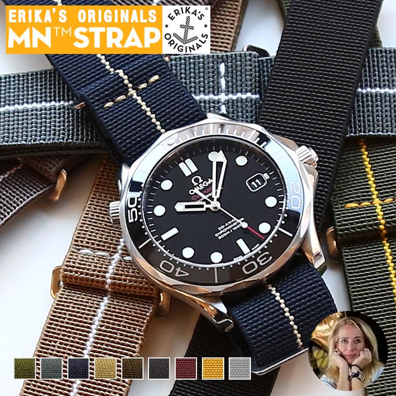 時計ベルト バンド 腕時計バンド MN STRAP MARINE NATIONAL Erika's