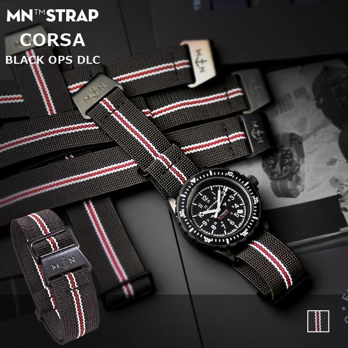 時計ベルト バンド 腕時計バンド MN STRAP MARINE NATIONAL CORSA DLC