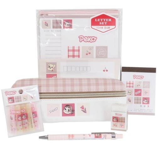 不二家（FUJIYA） 不二家のペコちゃん 文房具セット 6点文具セット