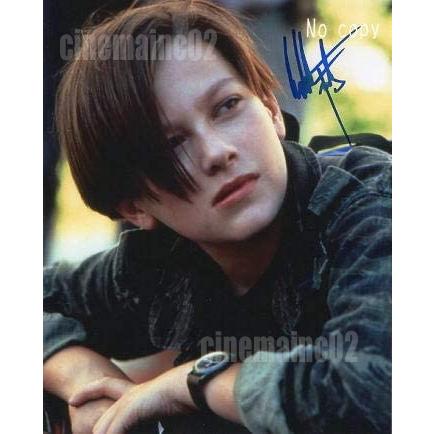 セール！エドワード・ファーロング直筆サイン入り『ターミネーター2