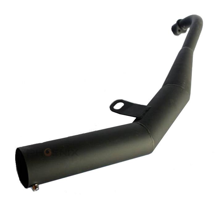 CKカスタム マフラー 黒 ショート管 ストレート モンキー ゴリラ