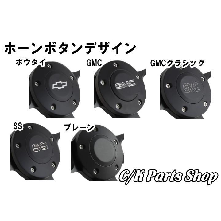 ビレットステアリングホイール 14インチ Φ35cm マッスル ハーフラップ