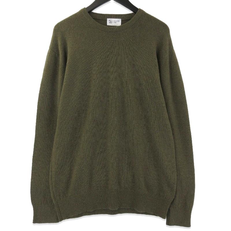 美品 Johnstons of Elgin ジョンストンオブエルガン クルーネック