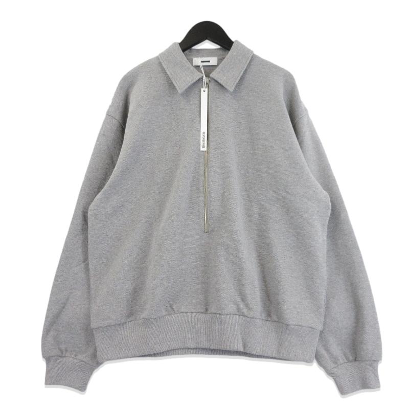 未使用 REVERBERATE リバーバレイト HALF ZIPP PIQUE REV-25SS-RB28