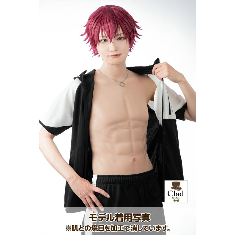 クラッセ トップなし シリコン筋肉スーツ 細マッチョ 着脱簡単