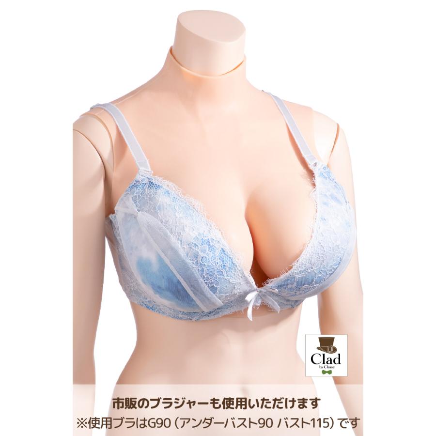 リアルな揺れ もち肌シリコンバストE-Fカップ クラッセ 本物のような