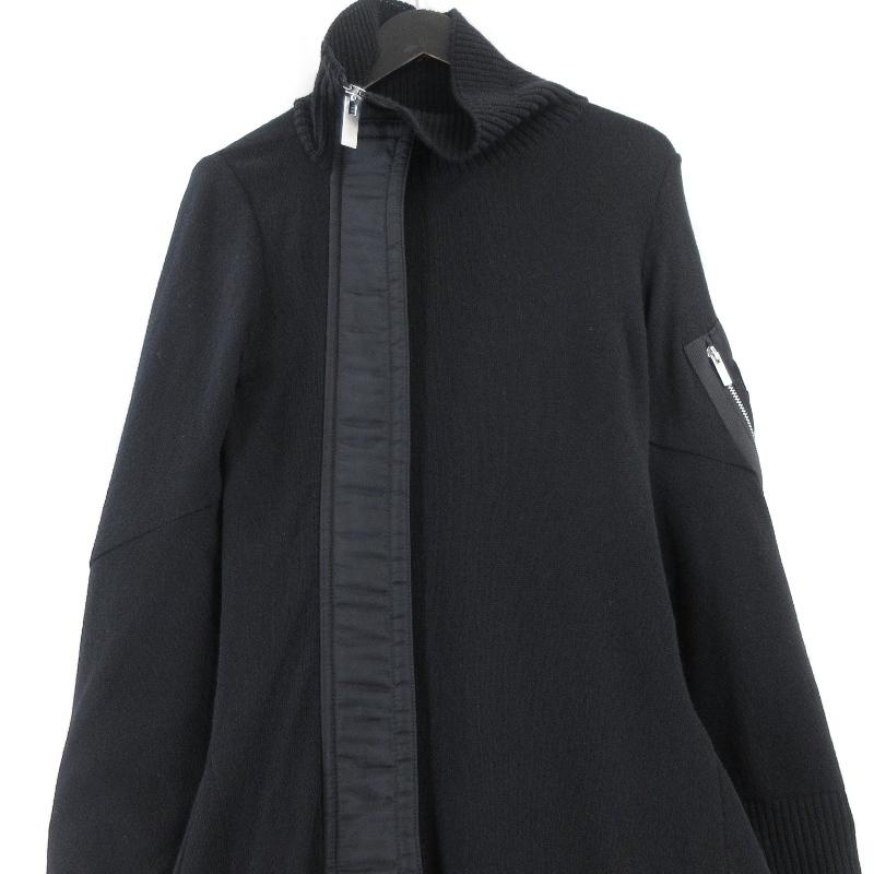 sacai（サカイ） MA-1ドッキングニット ワンピース 19-04720